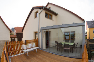 überdachte Terrasse